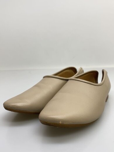 商品画像：はまぐりがたサボシューズ/パンプス/37/BEG/レザー 2