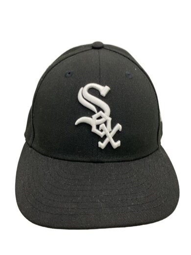 商品画像：シカゴホワイトソックス/59fifty/キャップ/7 1/2/コットン/BLK/メンズ 1