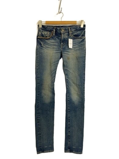 商品画像：スキニーパンツ/XXS/デニム/BLU/0122AP11/シミ多数 1