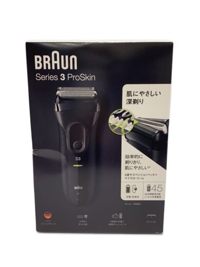 商品画像：シェーバー ブラウン シリーズ3 3020s-B 1