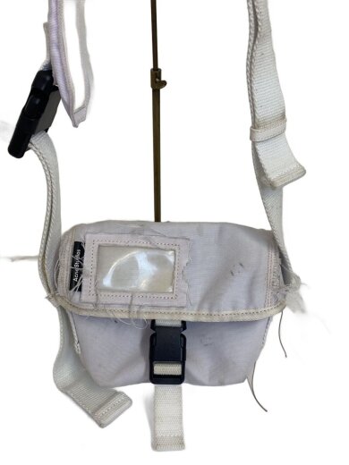 商品画像：ショルダーバッグ/--/WHT/無地/シミ汚れ多数状態考慮 1