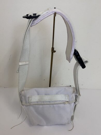 商品画像：ショルダーバッグ/--/WHT/無地/シミ汚れ多数状態考慮 3