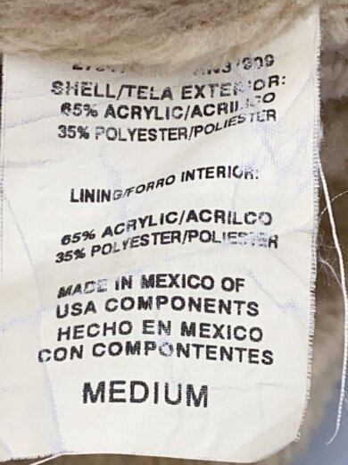 商品画像：COUNTRY WOODS/フリースジャケット/M/アクリル/BLU/総柄// 4