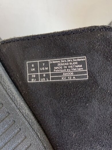商品画像：サンダル/zebzag/UK6/BLK/レザー/AW006// 5
