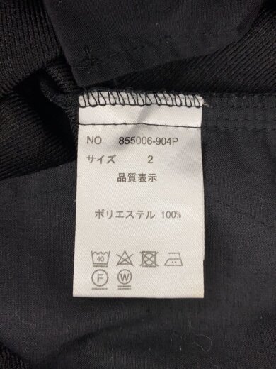 商品画像：24AW/ボトム/2/ポリエステル/BLK/無地/855006-904P// 5