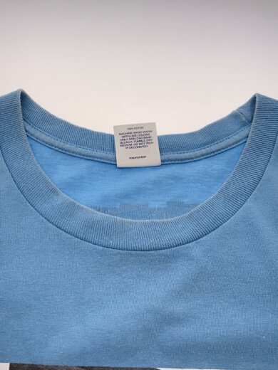 商品画像：Tシャツ/L/コットン/BLU/プリント/Balcony Tee/20FW/使用感有// 6