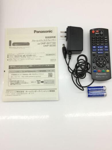 画像：PanasonicPanasonic/ブルーレイプレーヤー DMP-BD90/黒/リモコン説明書有/2017年製6