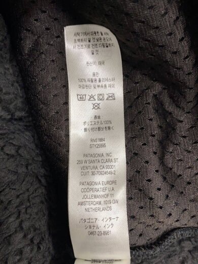 商品画像：Los Gatos Fleece Crew /トップス/XS/ポリエステル/BLK/25895FA22 4