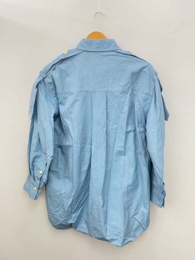 商品画像：VINELA SHIRT/エポーレットシャツ/36/コットン/BLU/CH0843-22P0261 2