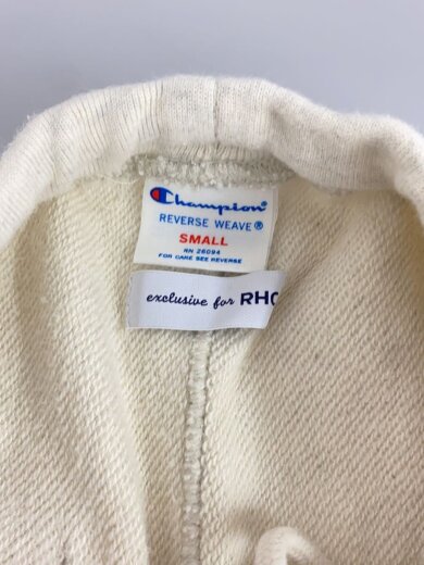 画像：Champion × RHC Ron HermanReverse Weave/スウェットパンツ/S/コットン/IVO/無地/CWSA2064