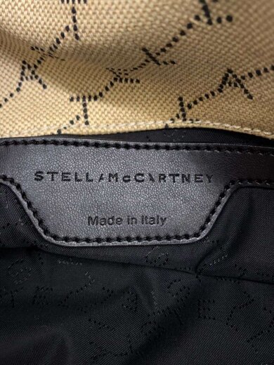 画像：STELLAMcCARTNEYファラベラ/ショルダーバッグ/キャンバス/BEG/総柄/W84675