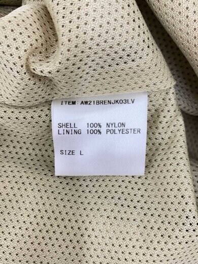 商品画像：Stylistshibutsu 21AW Nylon Jacket/L/ナイロン/BEG/AW21BRENJK03LV// 4