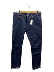 Oblique Low Cotton Denim Pants