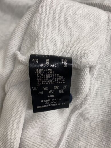 商品画像：HUF CO POLO FLEECE/ポロスウェット/スウェット/M/コットン/GRY 4