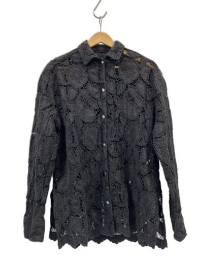 商品画像：長袖シャツ/FREE/コットン/BLK/01410440870 1