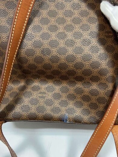 画像：CELINEリュック/レザー/BRW/総柄9