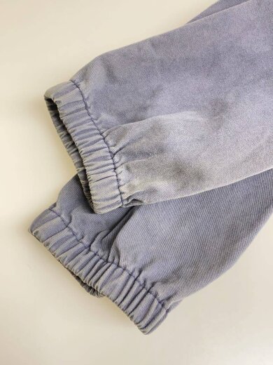 商品画像：80s-90s/スウィングトップ/USA製/L/コットン/NVY/色褪せ・ヨゴレ有 5