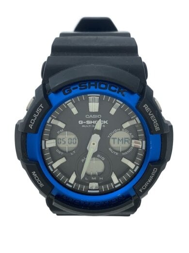 商品画像：ソーラー腕時計・G-SHOCK/デジアナ/ラバー/SLV/BLK/ーー// 1