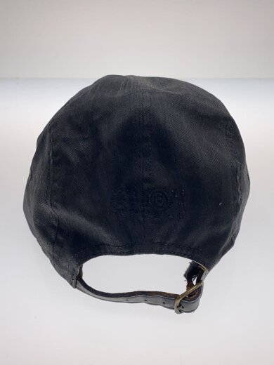 商品画像：24SS/MM6 Painted Camp Cap/キャップ/--/コットン/BLK/メンズ 3