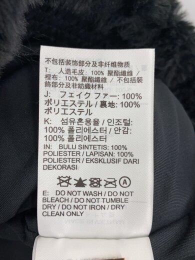 商品画像：フリースジャケット/XL/ポリエステル/BLK/DO3792-010// 4