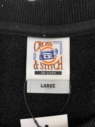 商品画像：CROSS&STTCH/スウェット/L/コットン/BLK/プリント// 3