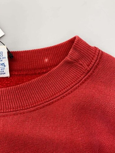 商品画像：90s/REVERSE WEAVE/目あり/スウェット/XL/コットン/RED/色褪せ有// 5