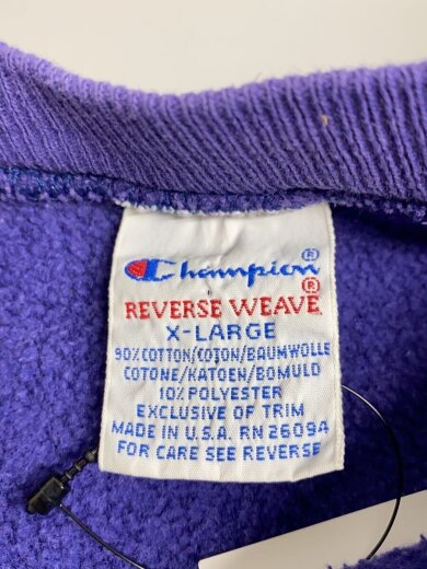 商品画像：90s/REVERSE WEAVE/スウェット/XL/コットン/PUP// 3