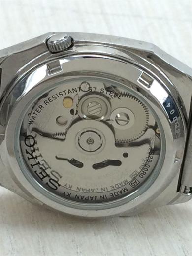 画像：SEIKO7S26-00R0/SEIKO/セイコー/自動巻腕時計/アナログ/ステンレス/SLV/SLV/セイコー5//SEIKO 5 DAYDATE セイコーファイブ デイデイト 21JEWELS 213