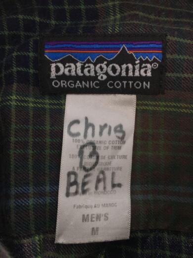 画像：patagoniaPIMA COTTON SHIRT/長袖シャツ/M/KHK/チェック/53836/ピマコットンシャツ3