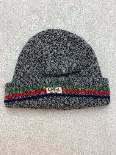 商品画像：ニットキャップ/--/アクリル/GRY/メンズ 1