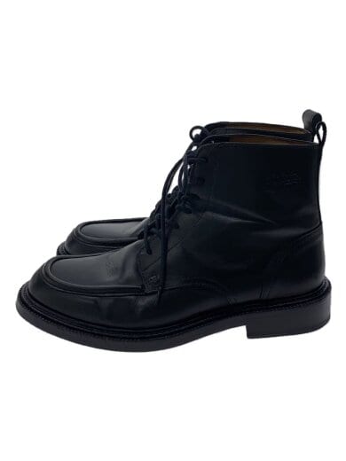 商品画像：レザーレースアップブーツ/レースアップブーツ/41/BLK/黒/ブーツ// 1