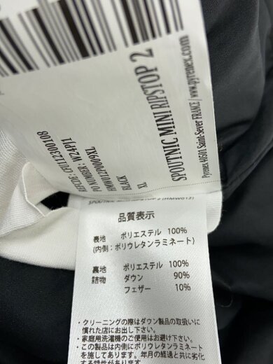 商品画像：SPOUTNIC MINI RIPSTOP/ダウンジャケット/5/ポリエステル/BLK/CFU112300108// 4