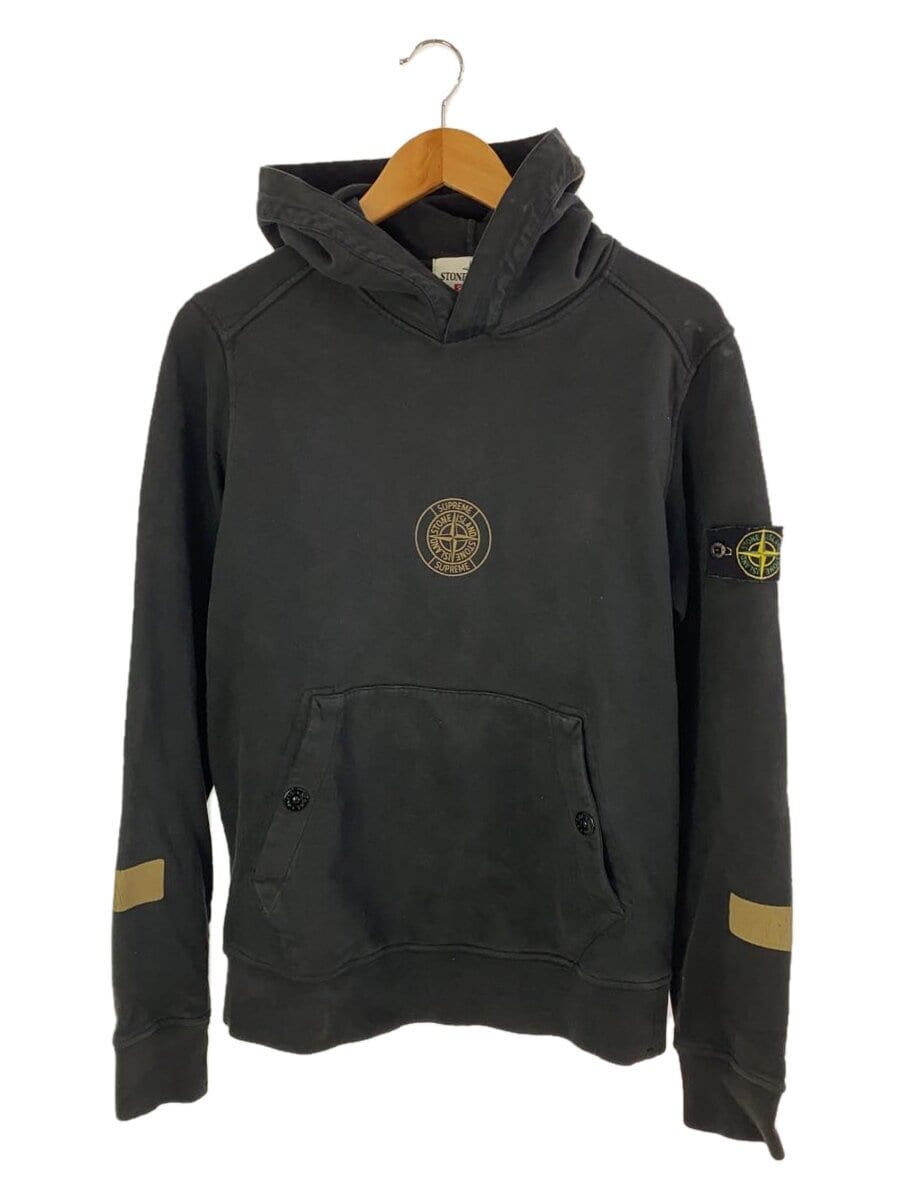 Supreme × STONE  / STONE /パーカー/S/コットン/BLK/6725601S3/黒