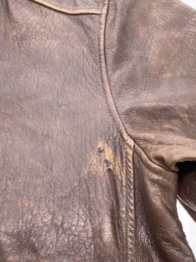 商品画像：レザージャケット・ブルゾン/S/レザー/BRW 6