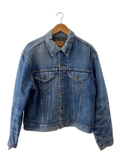 商品画像：70s/70505/Gジャン/46/デニム/BLU/デニムジャケット/裏地ブランケット/スモールe 1
