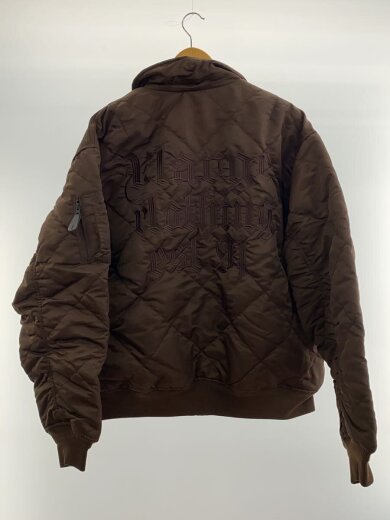 画像：X-LARGEMILITARY FLIGHT JACKET/フライトジャケット/XL/BRW/1012440210022