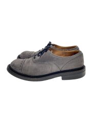 quilp by trickers/ドレスシューズ/UK8/GRY/スウェード/M7401