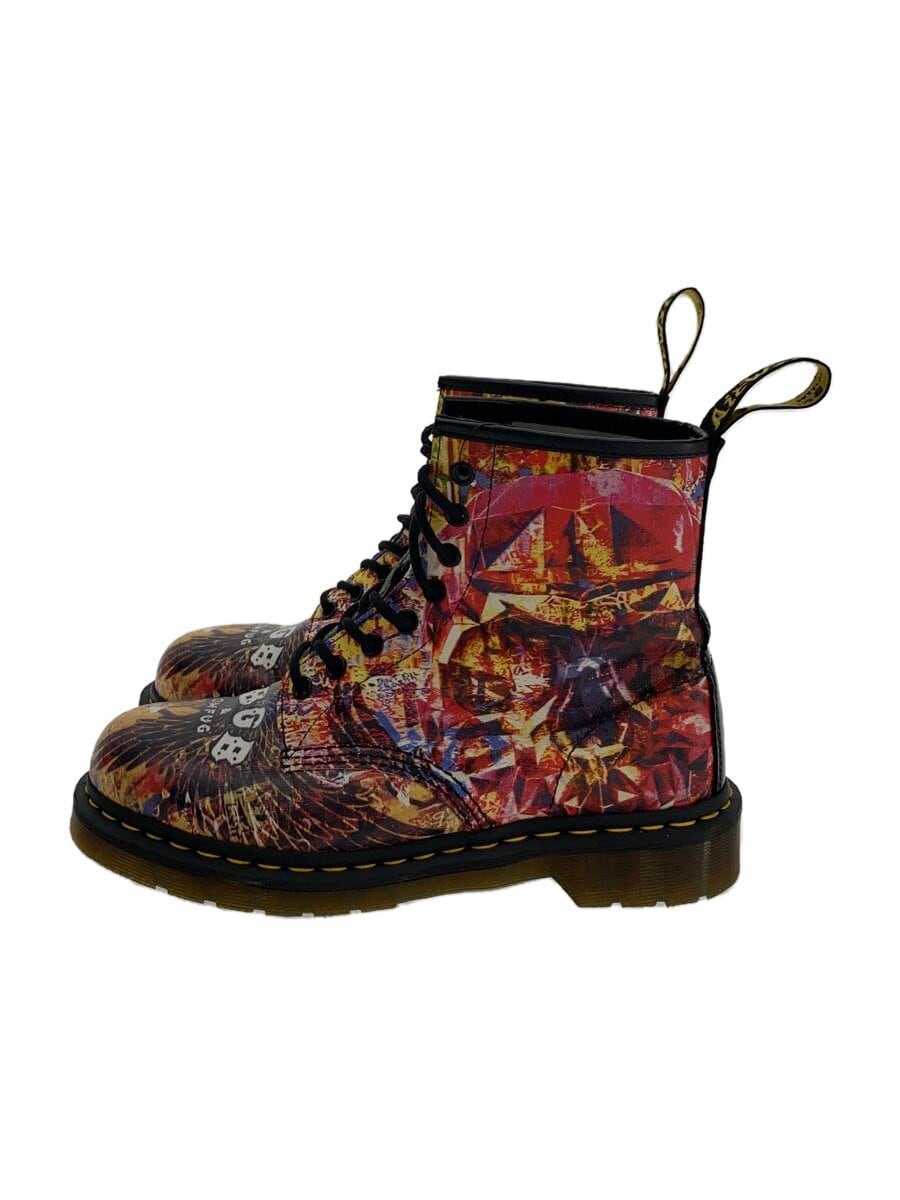 Dr.Martens / CBGB x OMFUG/60YEAR/8ホールブーツ/US7/マルチカラー/