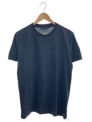 24SS/クルーネックTシャツ/Tシャツ/L/コットン/BLK/DNA829