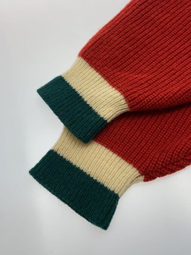 商品画像：ニット・セーター(薄手)/L/ウール/BRD 5