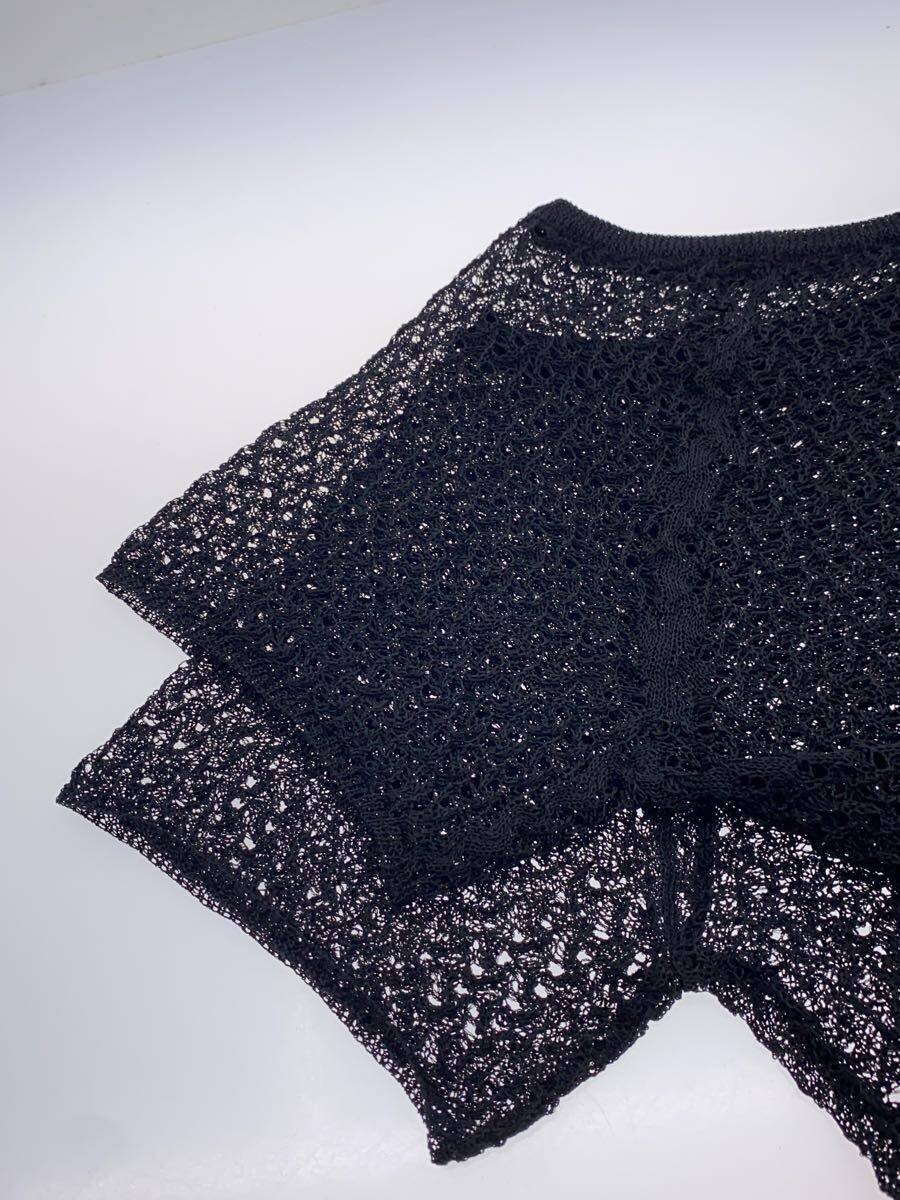 6(ROKU) BEAUTY & YOUTH UNITED ARROWS / スカシオフショルダーニット/ニット・セーター(薄手)/--/ポリエステル/BLK/8618-1-990197//