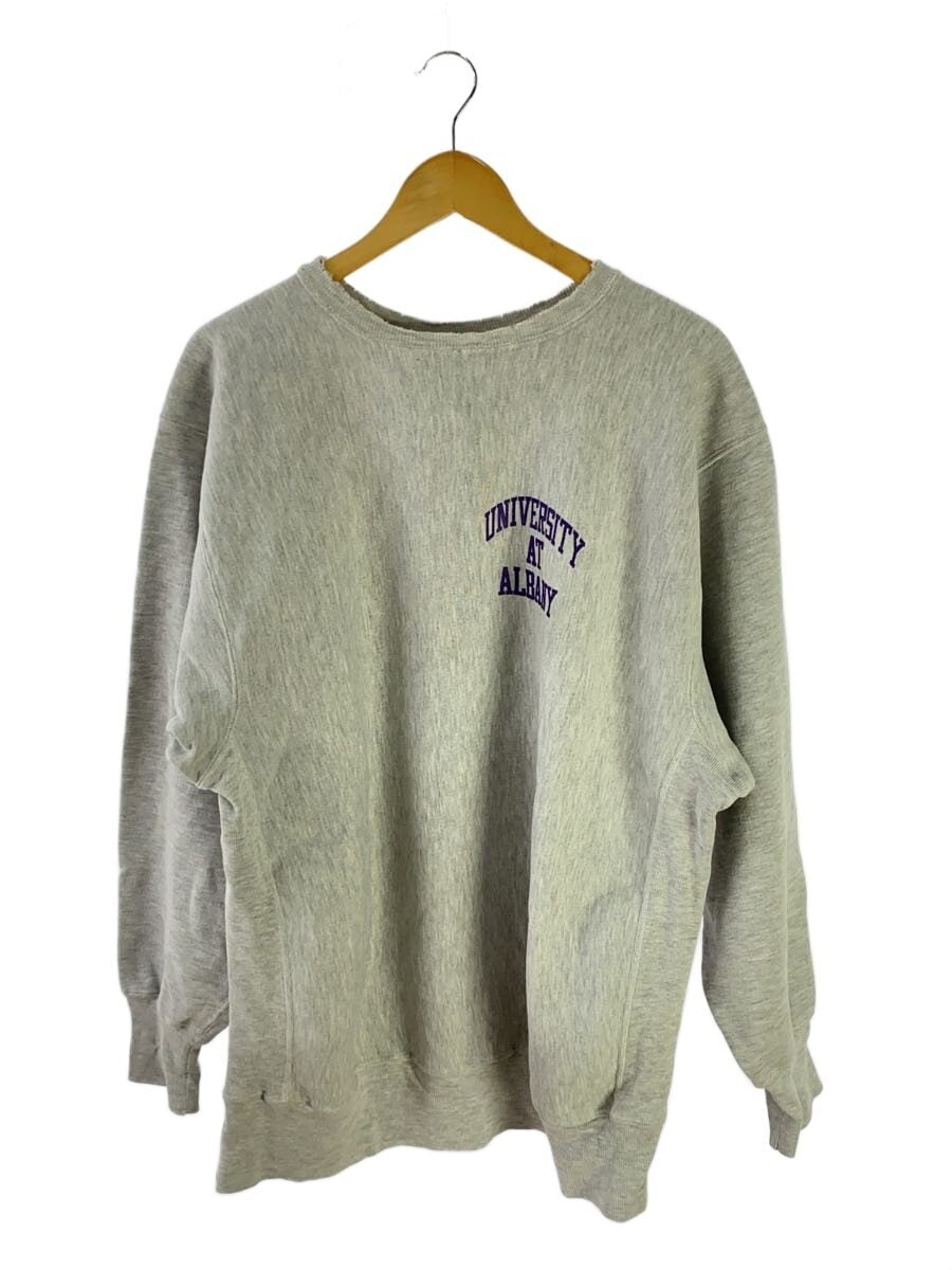 Champion / REVERSE WEAVE/刺繍タグ/スウェット/XXL/コットン/GRY//