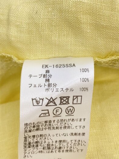 商品画像：GREAT KOUNTRY/フレンチリネン/半袖シャツ/3/リネン/YLW/EK-1625SSA// 5