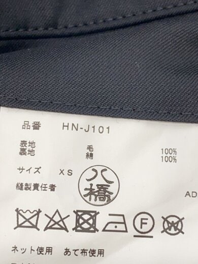 商品画像：テーラードジャケット/XS/ウール/BLK/黒/HN-J101/AD2024// 4