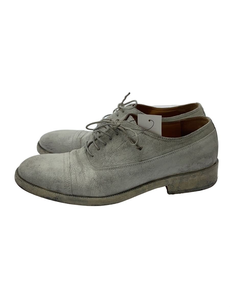 Maison Margiela / ドレスシューズ/41/WHT/白/ペンキペイント