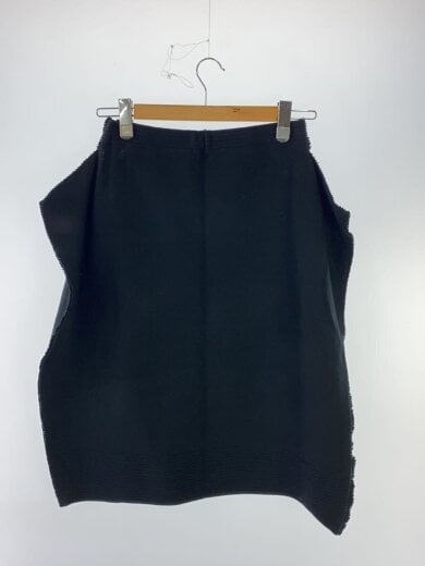 商品画像：SQUARE RIB AP/ストレッチ素材スカート/2/コットン/BLK/IM43KG354 2