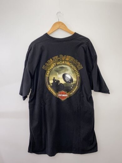 商品画像：Tシャツ/XXL/コットン/BLK/黒// 2