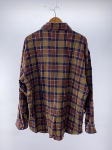 商品画像：長袖シャツ/M/--/BRW/チェック 2