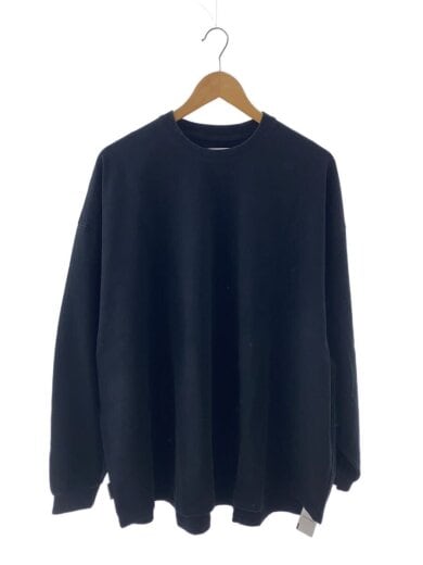 商品画像：SIDE STRIPE SUPER BIG LS TEE長袖Tシャツ/XL/コットン/BLK/SFCFW25CS06 1