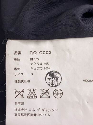 商品画像：コート/S/コットン/BLK/RQ-C002 4